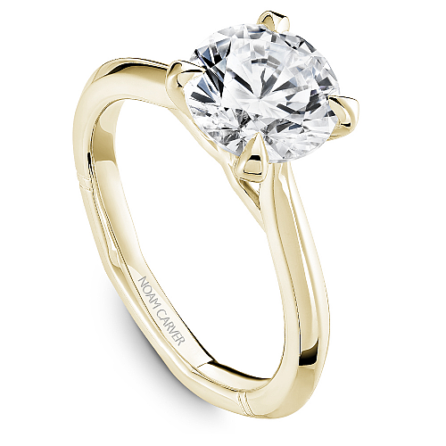 Noam Carver Diamond Solitaire Engagement Ring