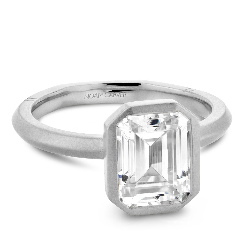 Noam Carver Diamond Solitaire Engagement Ring