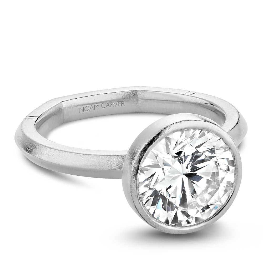 Noam Carver Diamond Solitaire Engagement Ring