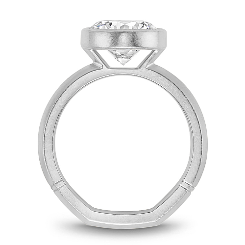 Noam Carver Diamond Solitaire Engagement Ring