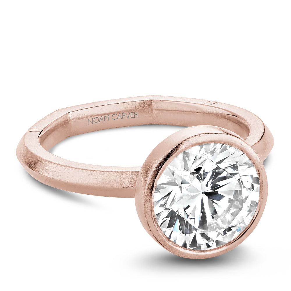 Noam Carver Diamond Solitaire Engagement Ring