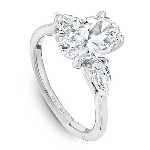 Noam Carver Three Stone Diamond Engagement Ring