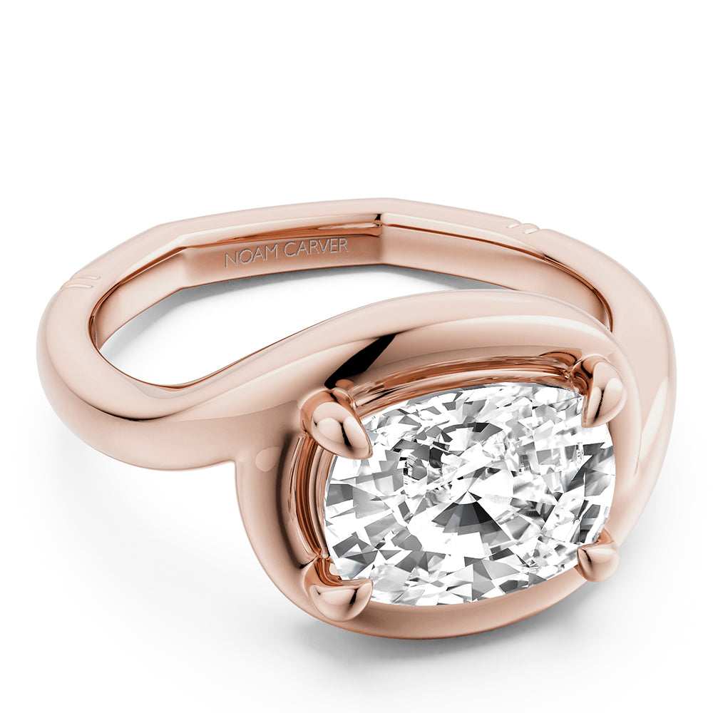 Noam Carver Diamond Solitaire Engagement Ring