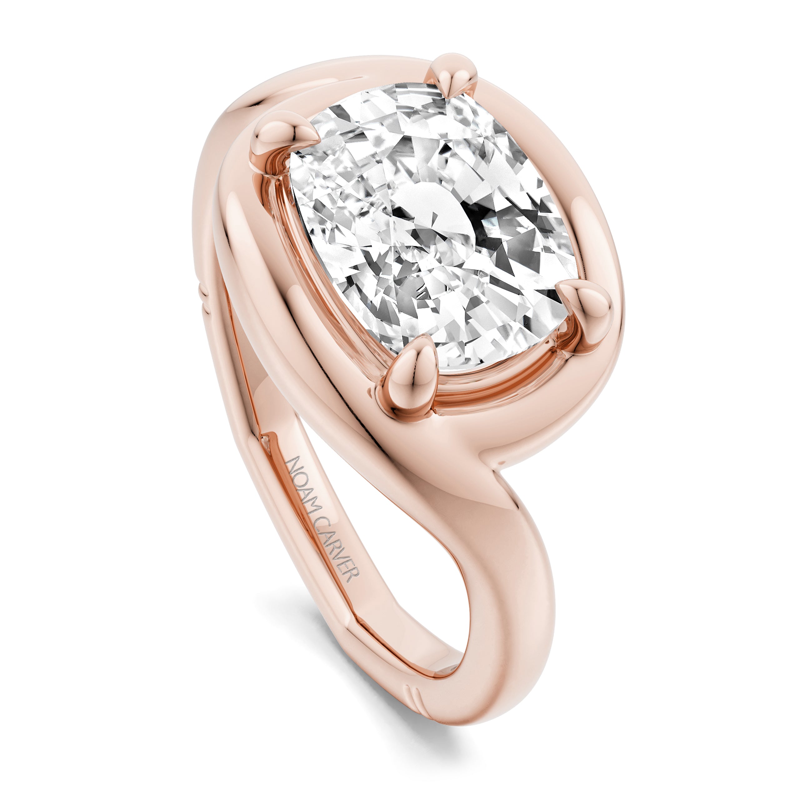 Noam Carver Diamond Solitaire Engagement Ring