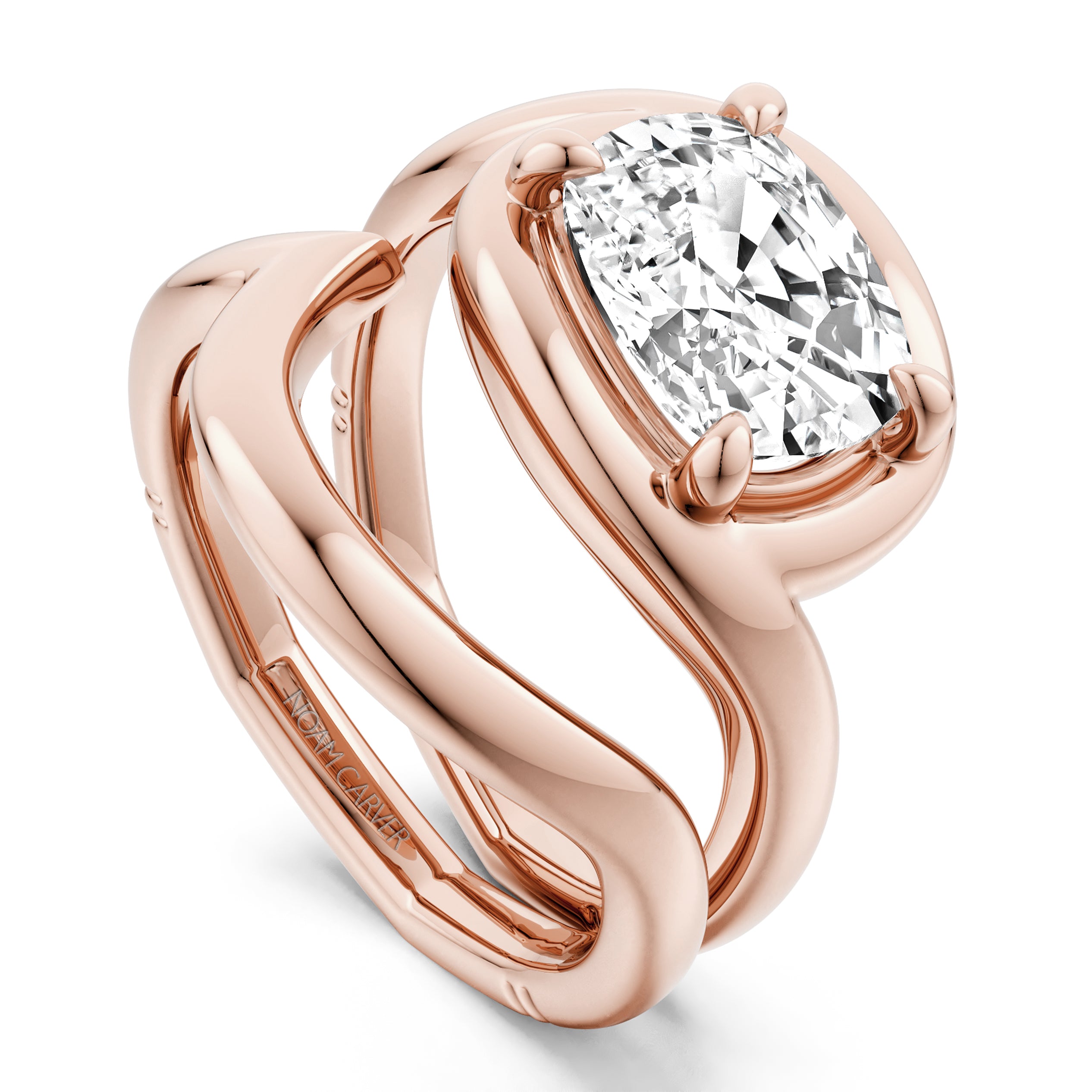 Noam Carver Diamond Solitaire Engagement Ring