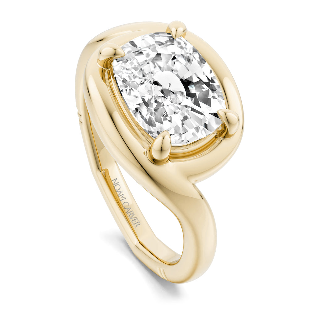 Noam Carver Diamond Solitaire Engagement Ring
