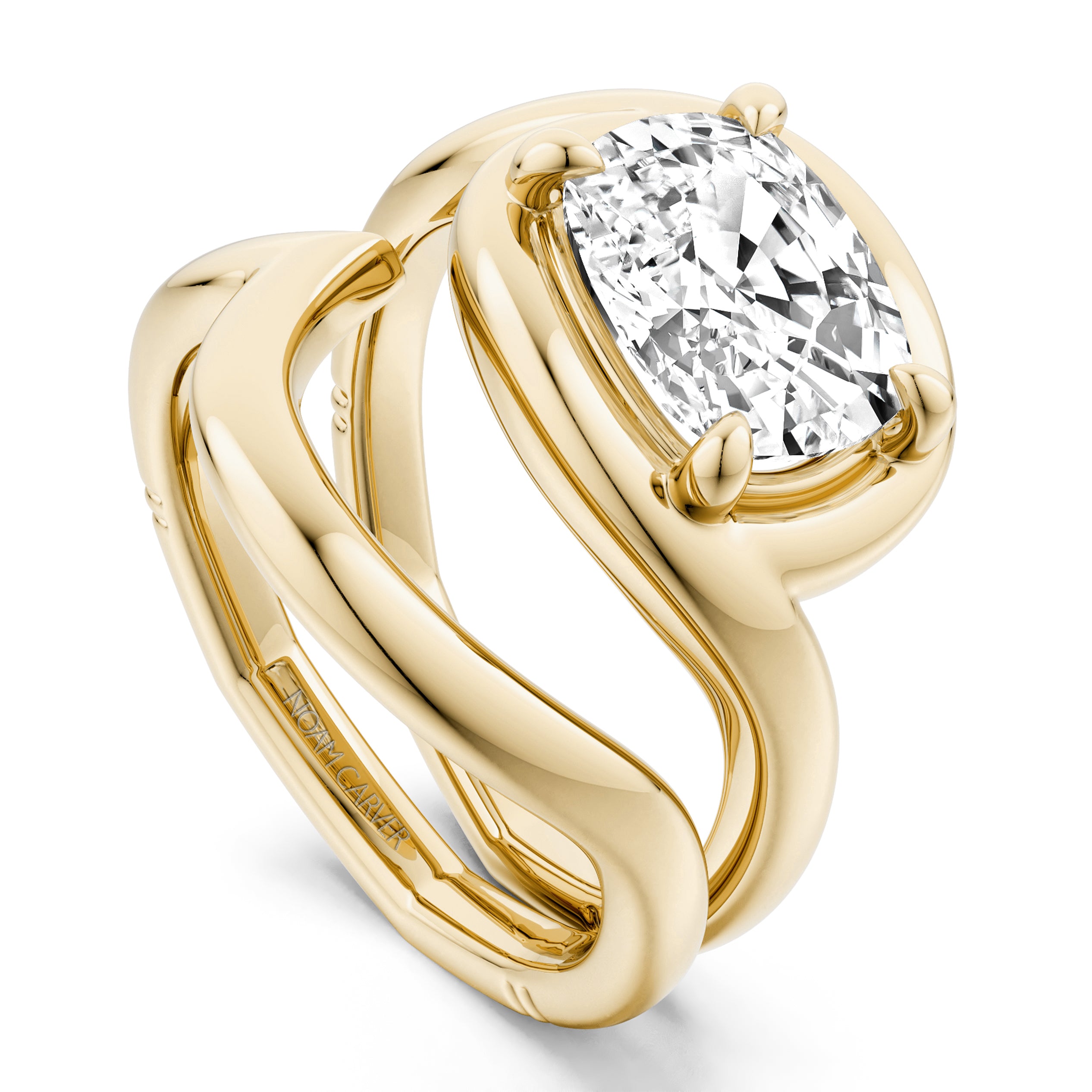 Noam Carver Diamond Solitaire Engagement Ring