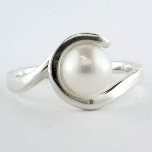 Tom Kruskal Pearl Curl Ring