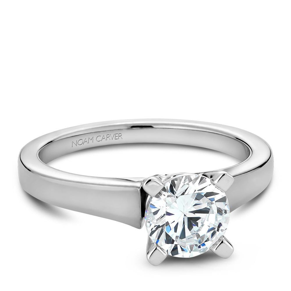 Noam Carver Diamond Solitaire Engagement Ring