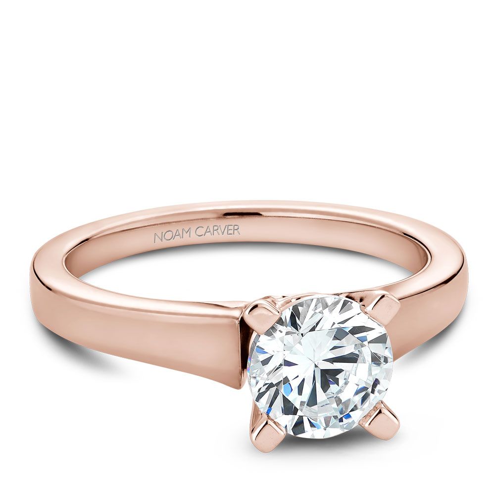 Noam Carver Diamond Solitaire Engagement Ring