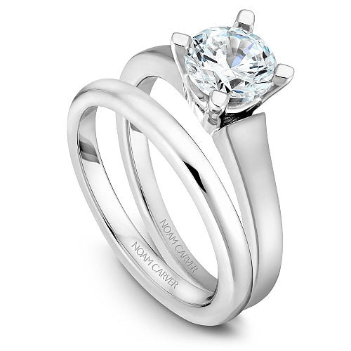 Noam Carver Diamond Solitaire Engagement Ring