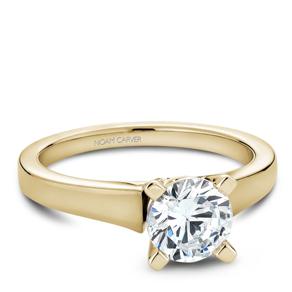 Noam Carver Diamond Solitaire Engagement Ring