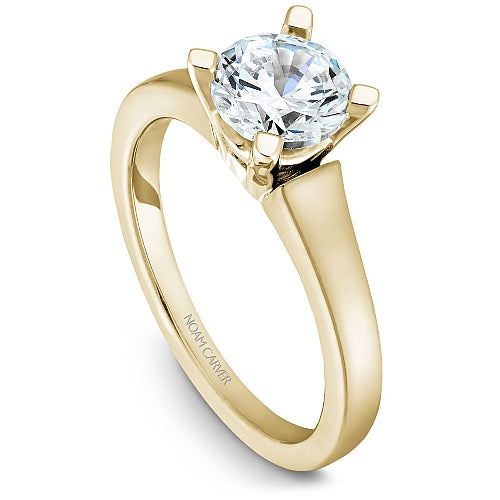 Noam Carver Diamond Solitaire Engagement Ring