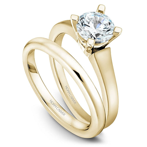 Noam Carver Diamond Solitaire Engagement Ring