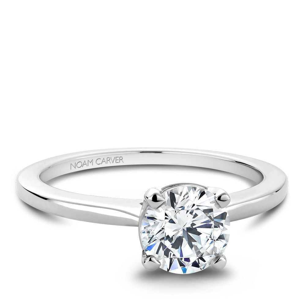 Noam Carver Diamond Solitaire Engagement Ring