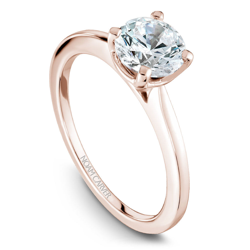Noam Carver Diamond Solitaire Engagement Ring