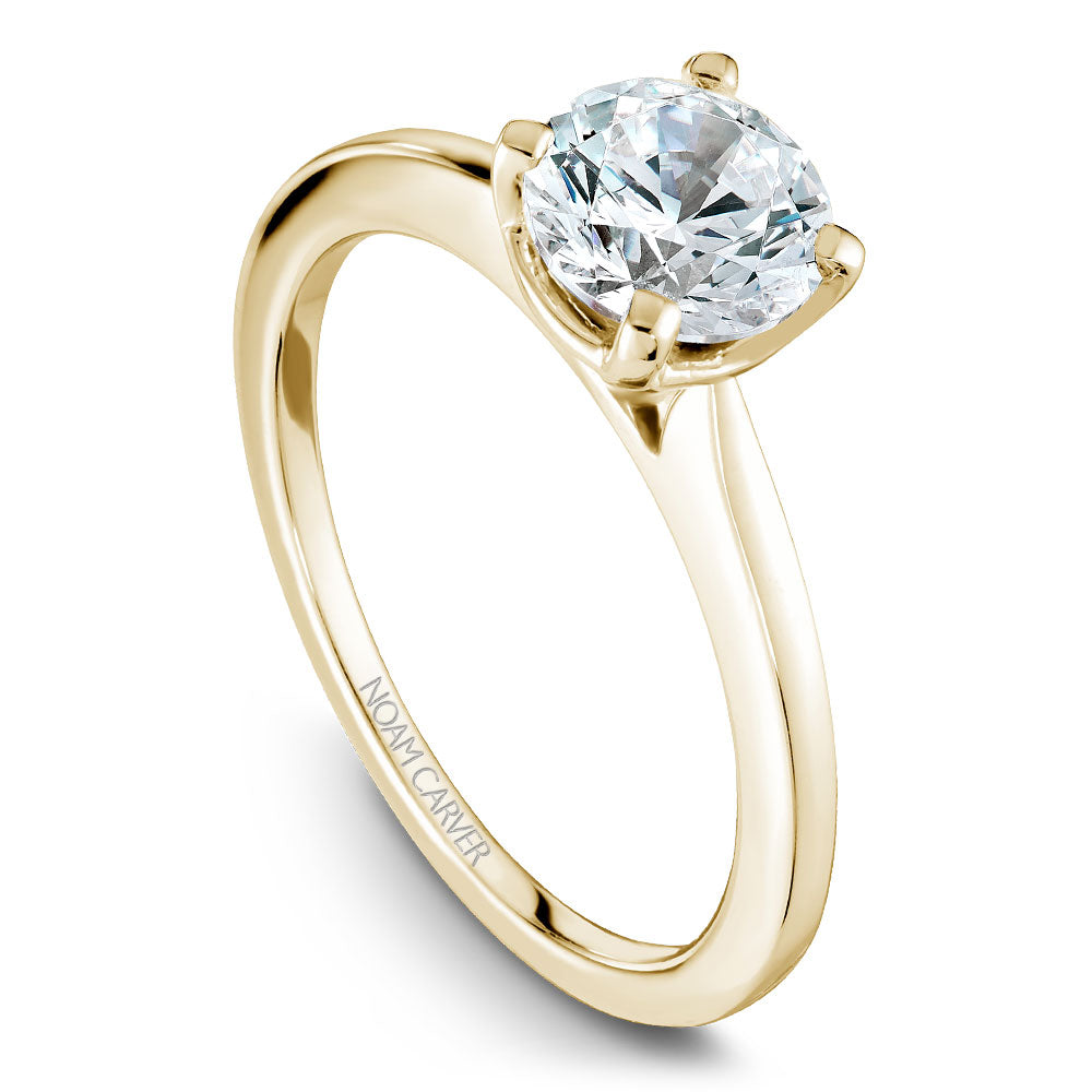 Noam Carver Diamond Solitaire Engagement Ring