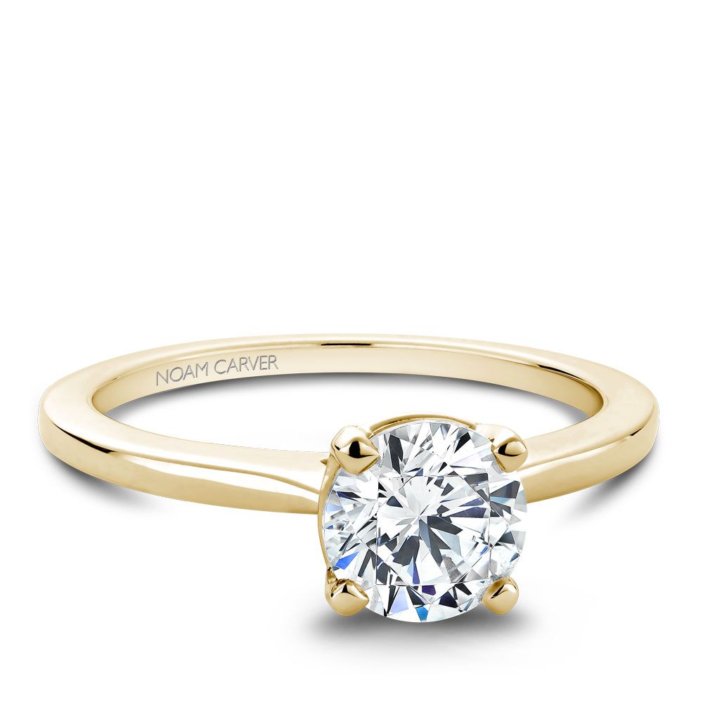 Noam Carver Diamond Solitaire Engagement Ring