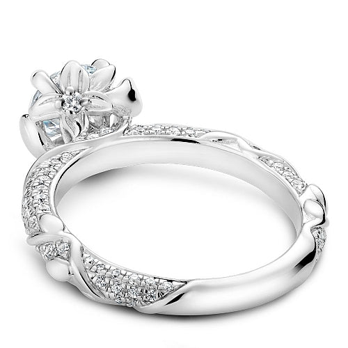 Noam Carver Floral Diamond Engagement Ring
