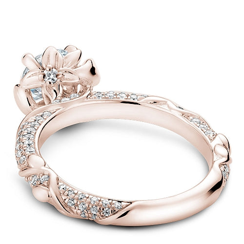 Noam Carver Floral Diamond Engagement Ring