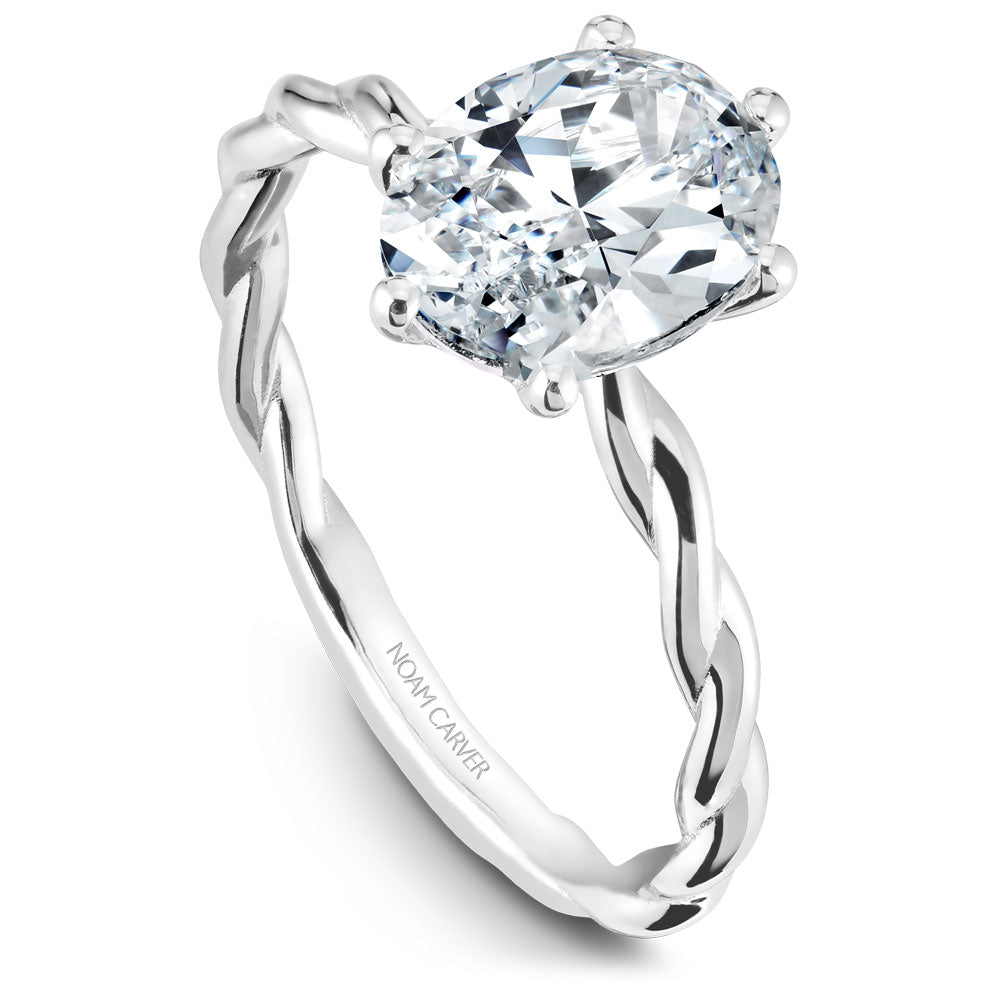 Noam Carver Diamond Solitaire Engagement Ring