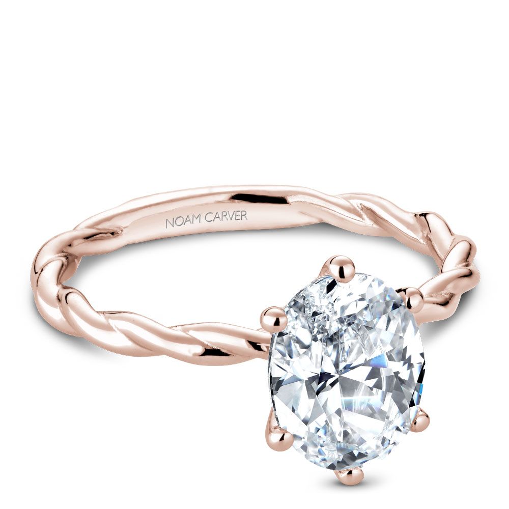 Noam Carver Diamond Solitaire Engagement Ring