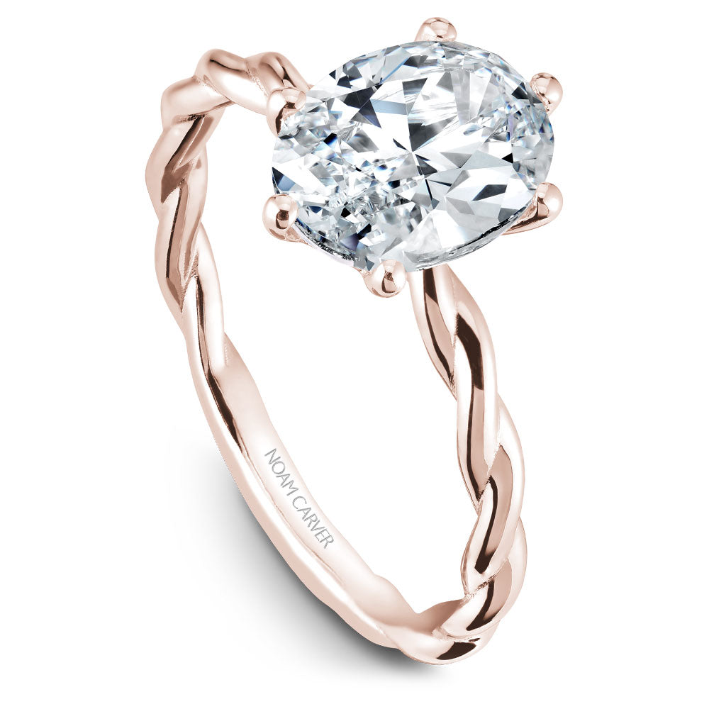 Noam Carver Diamond Solitaire Engagement Ring