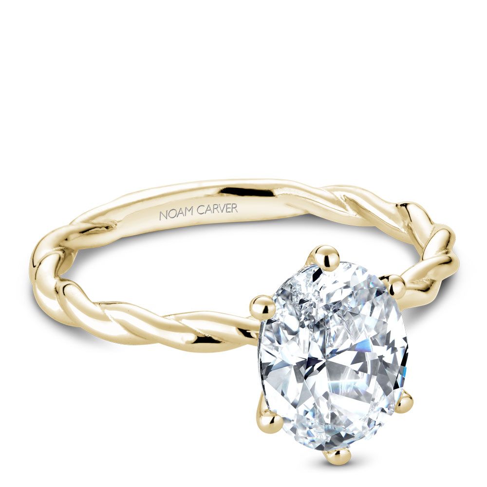 Noam Carver Diamond Solitaire Engagement Ring