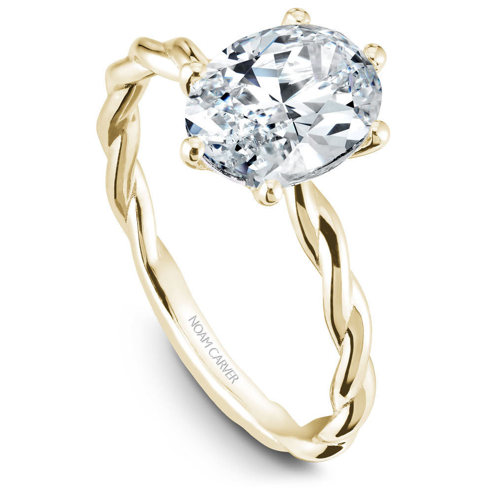 Noam Carver Diamond Solitaire Engagement Ring