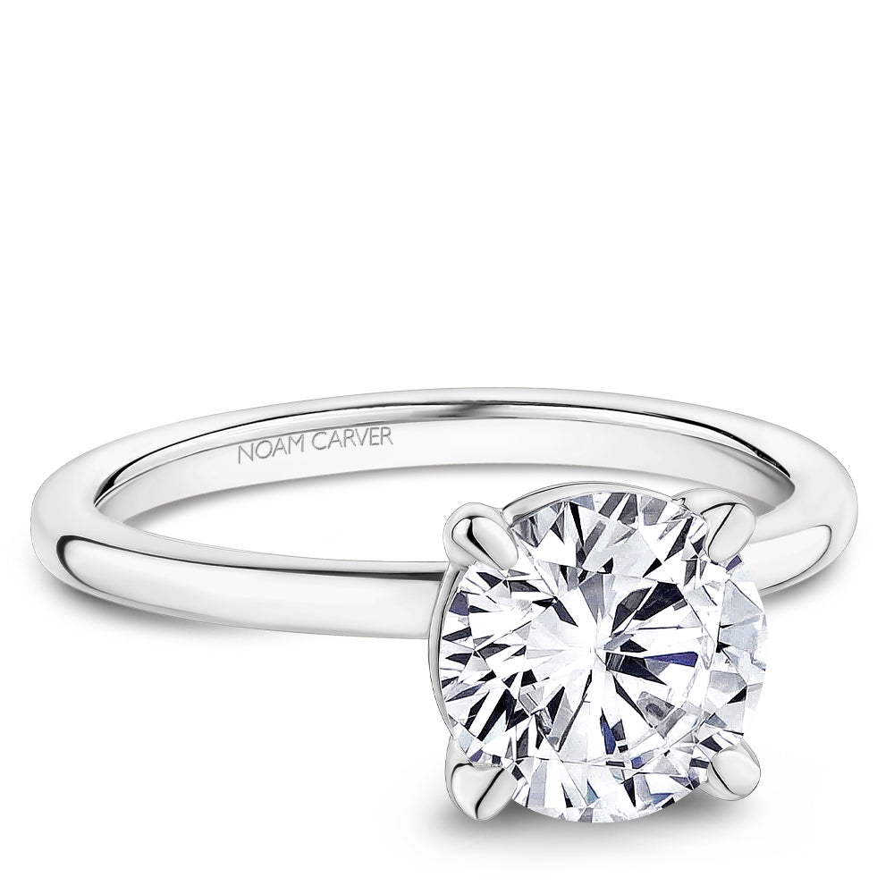 Noam Carver Diamond Solitaire Engagement Ring