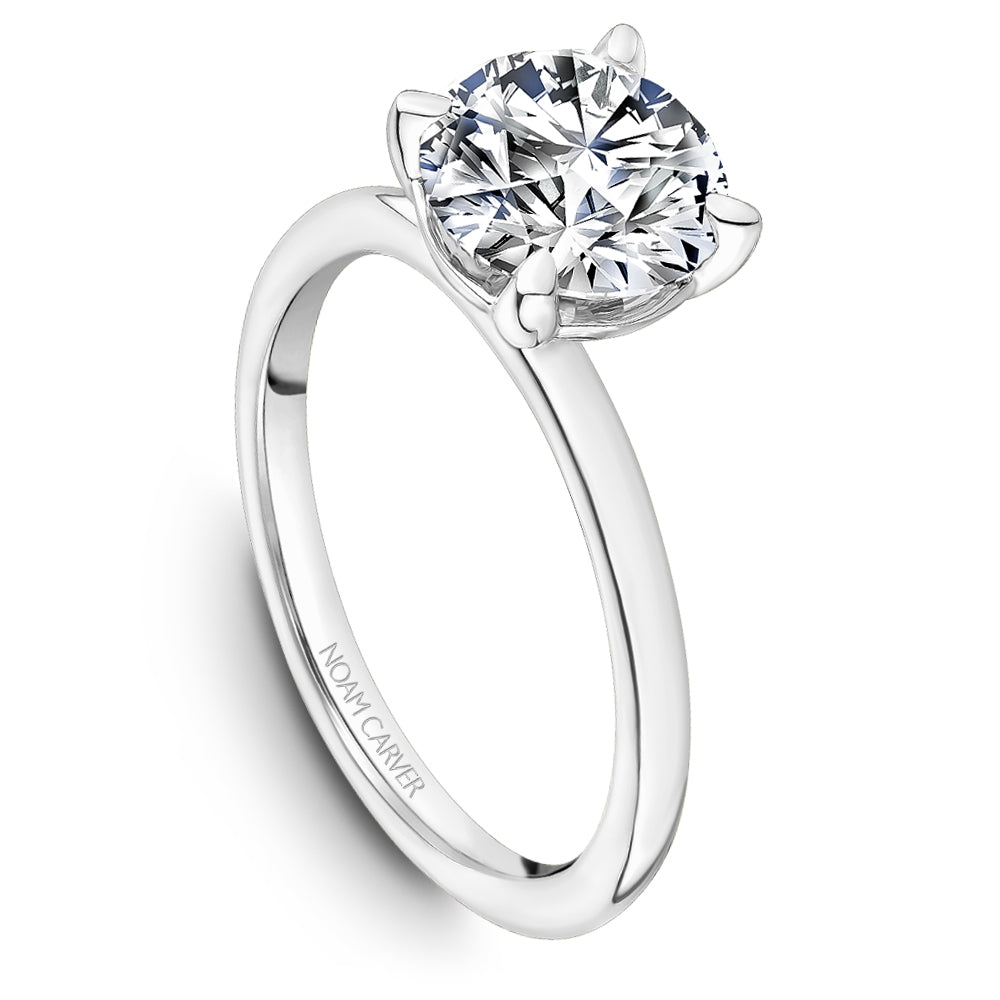 Noam Carver Diamond Solitaire Engagement Ring