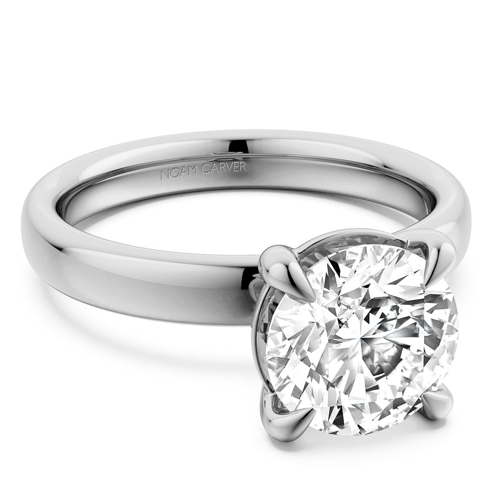 Noam Carver Diamond Solitaire Engagement Ring
