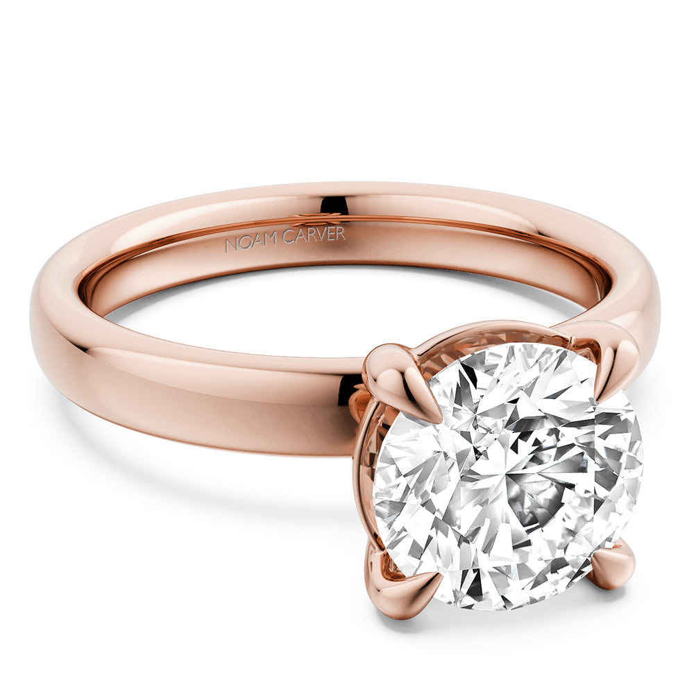 Noam Carver Diamond Solitaire Engagement Ring