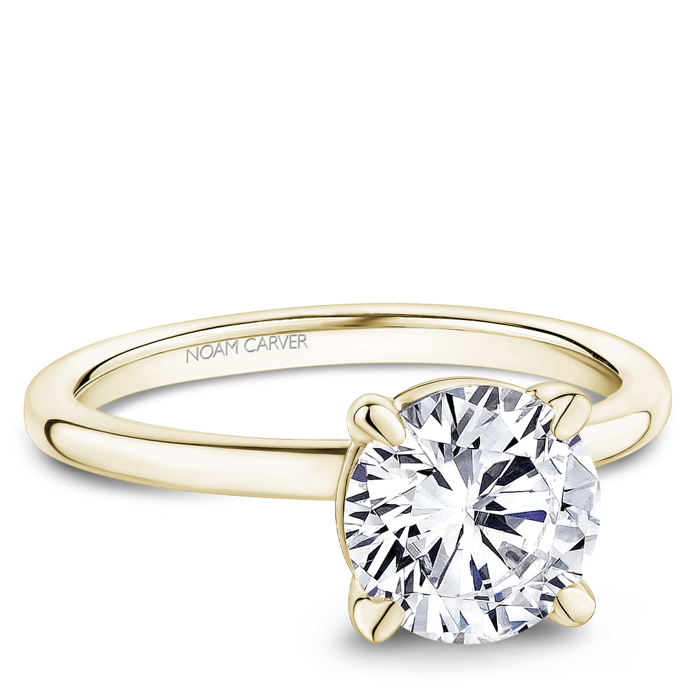Noam Carver Diamond Solitaire Engagement Ring
