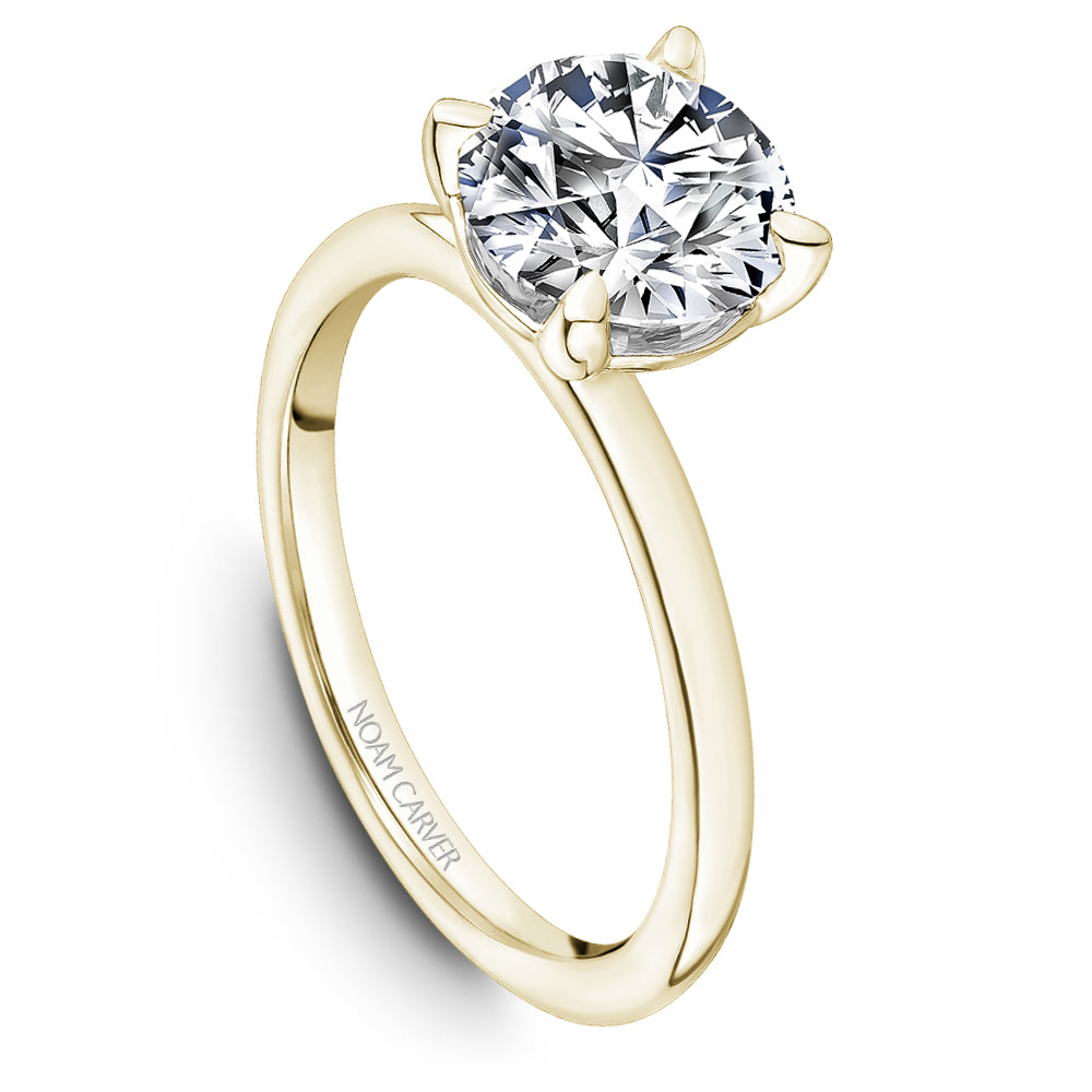 Noam Carver Diamond Solitaire Engagement Ring