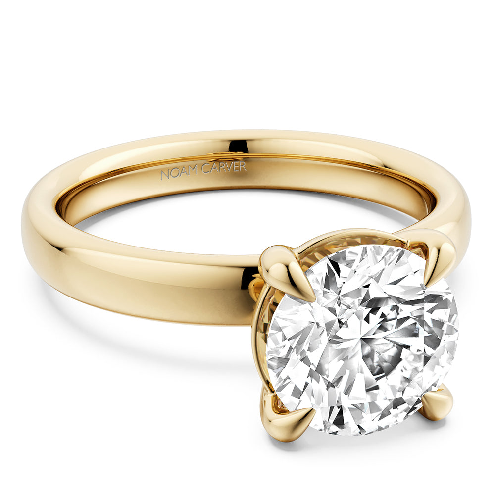 Noam Carver Diamond Solitaire Engagement Ring