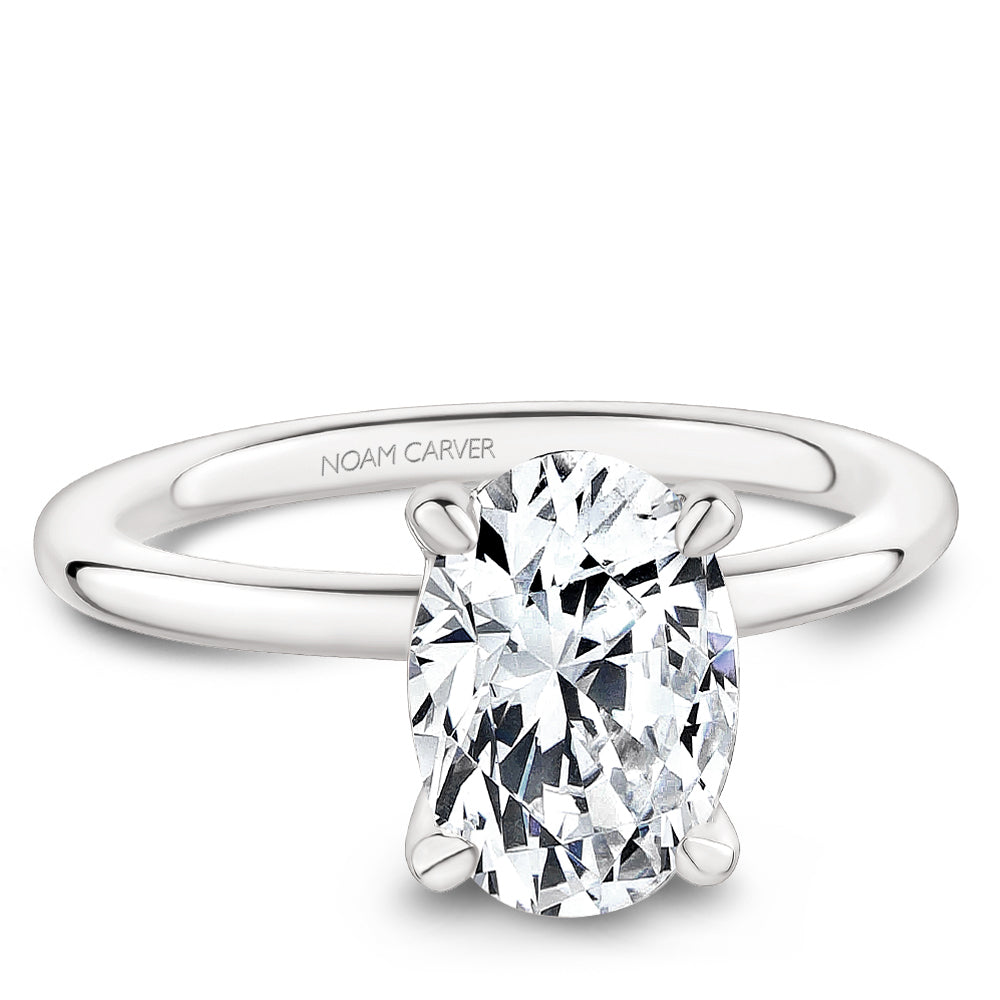 Noam Carver Diamond Solitaire Engagement Ring