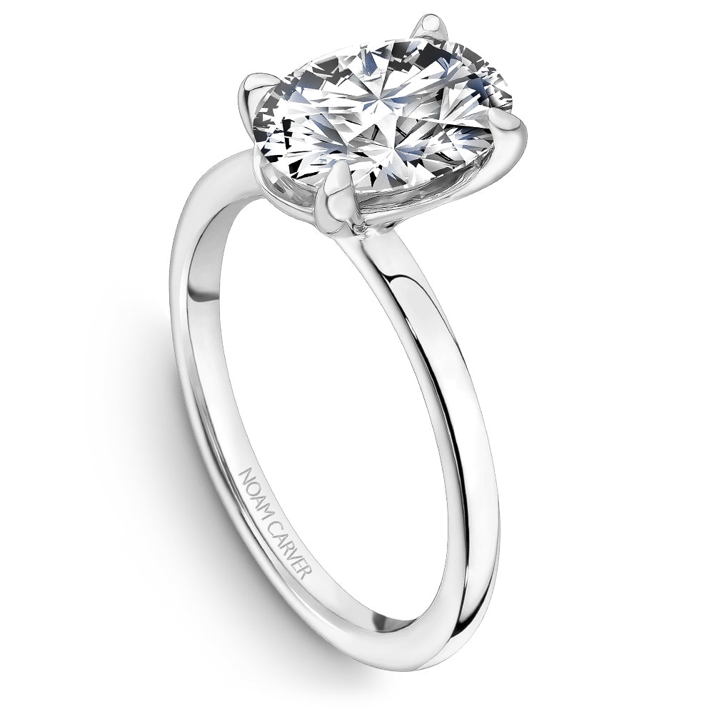 Noam Carver Diamond Solitaire Engagement Ring