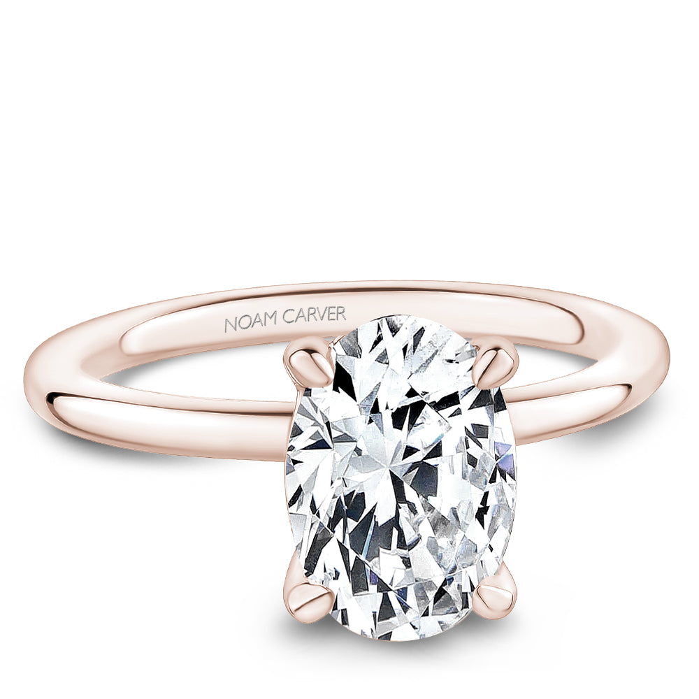 Noam Carver Diamond Solitaire Engagement Ring