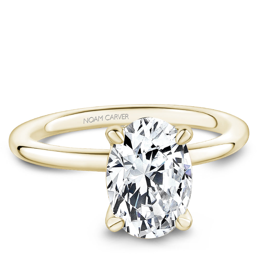 Noam Carver Diamond Solitaire Engagement Ring