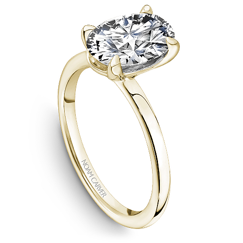 Noam Carver Diamond Solitaire Engagement Ring