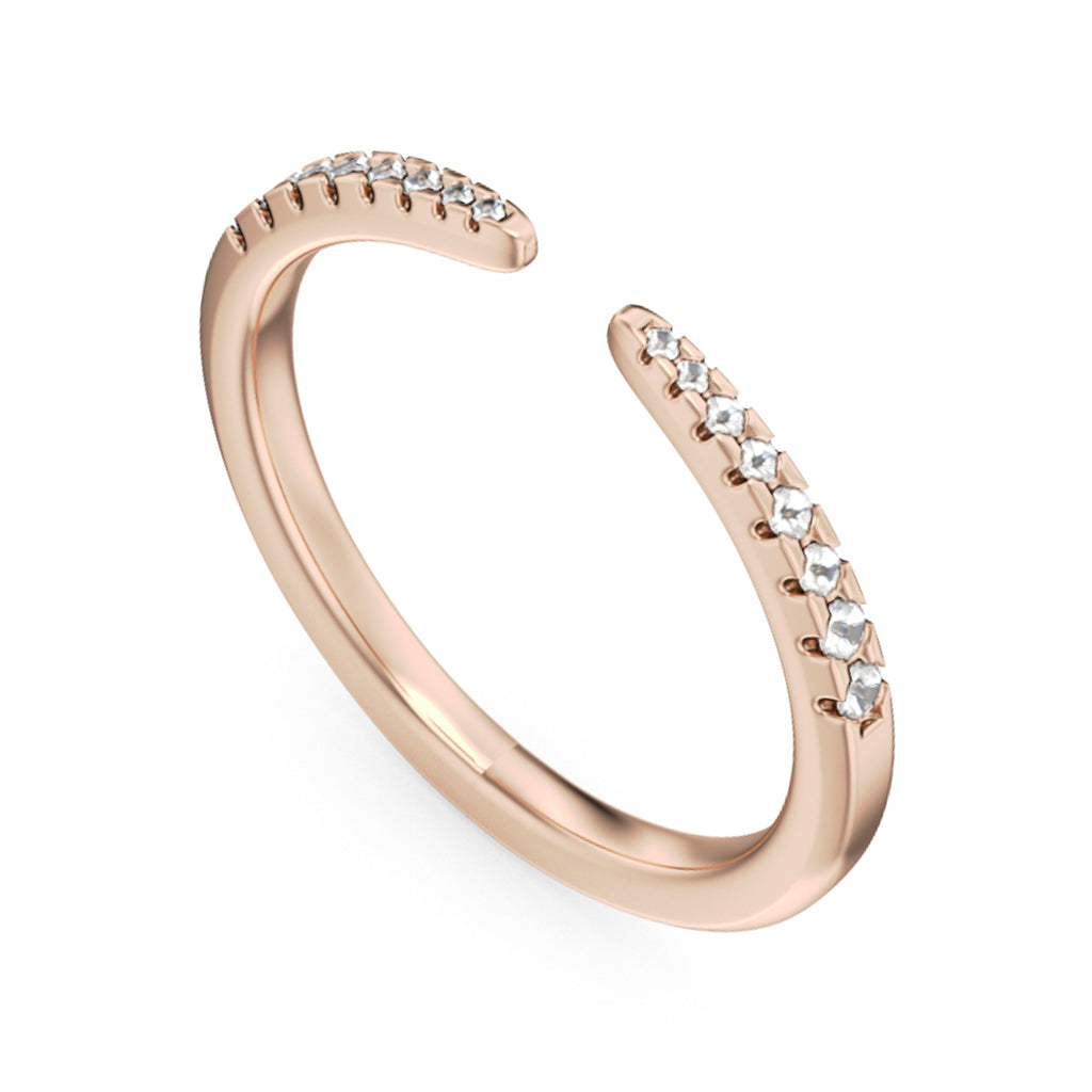 Noam Carver Diamond Wedding Band