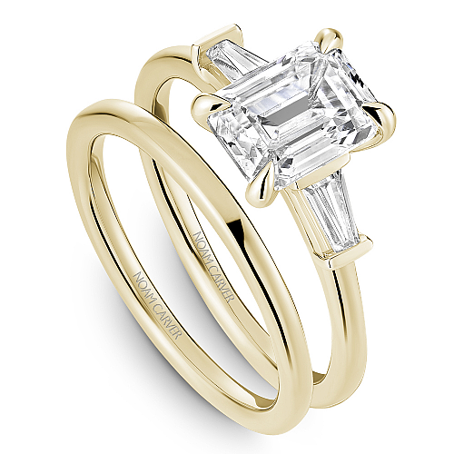 Noam Carver Three Stone Diamond Engagement Ring