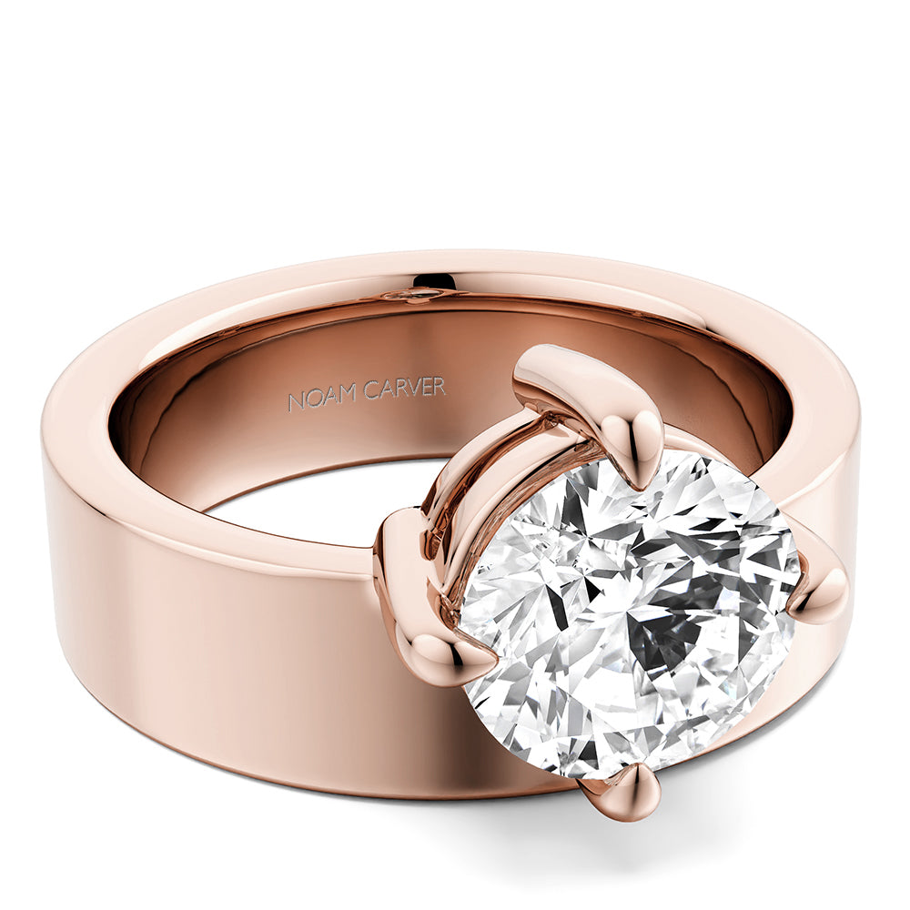 Noam Carver Diamond Solitaire Engagement Ring