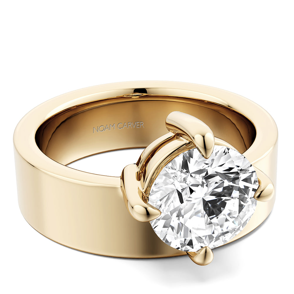 Noam Carver Diamond Solitaire Engagement Ring