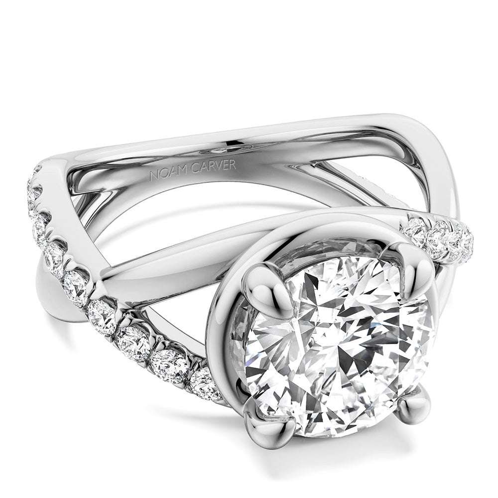 Noam Carver Diamond Engagement Ring