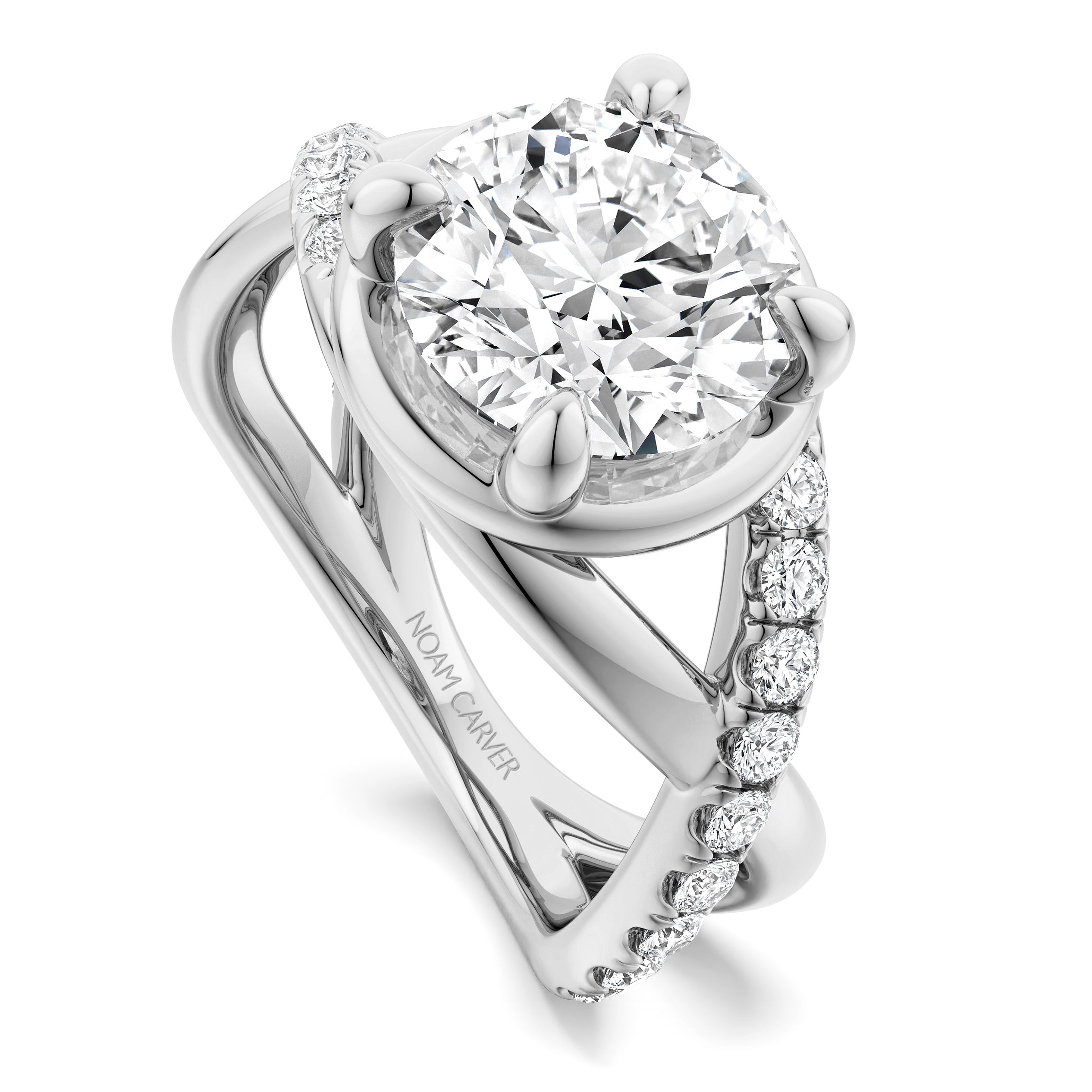 Noam Carver Diamond Engagement Ring