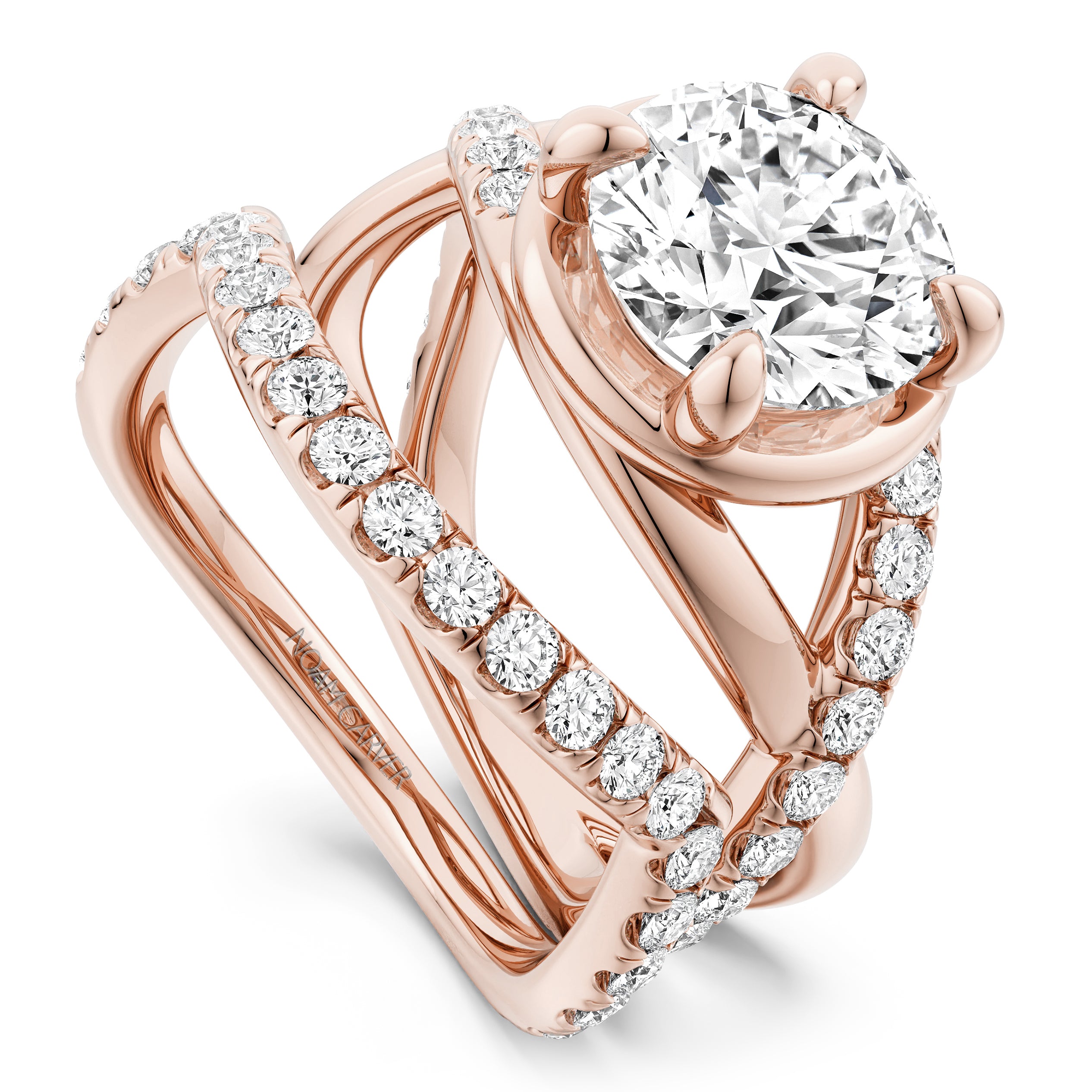 Noam Carver Diamond Engagement Ring