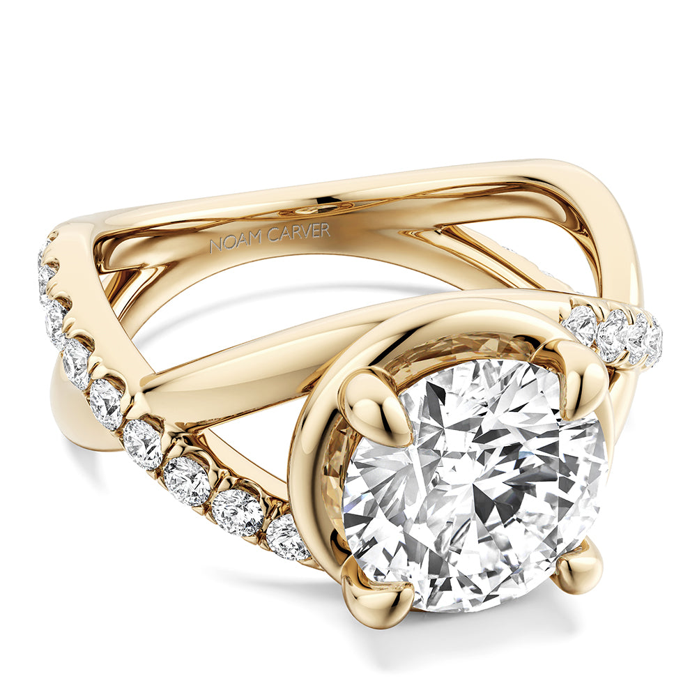 Noam Carver Diamond Engagement Ring