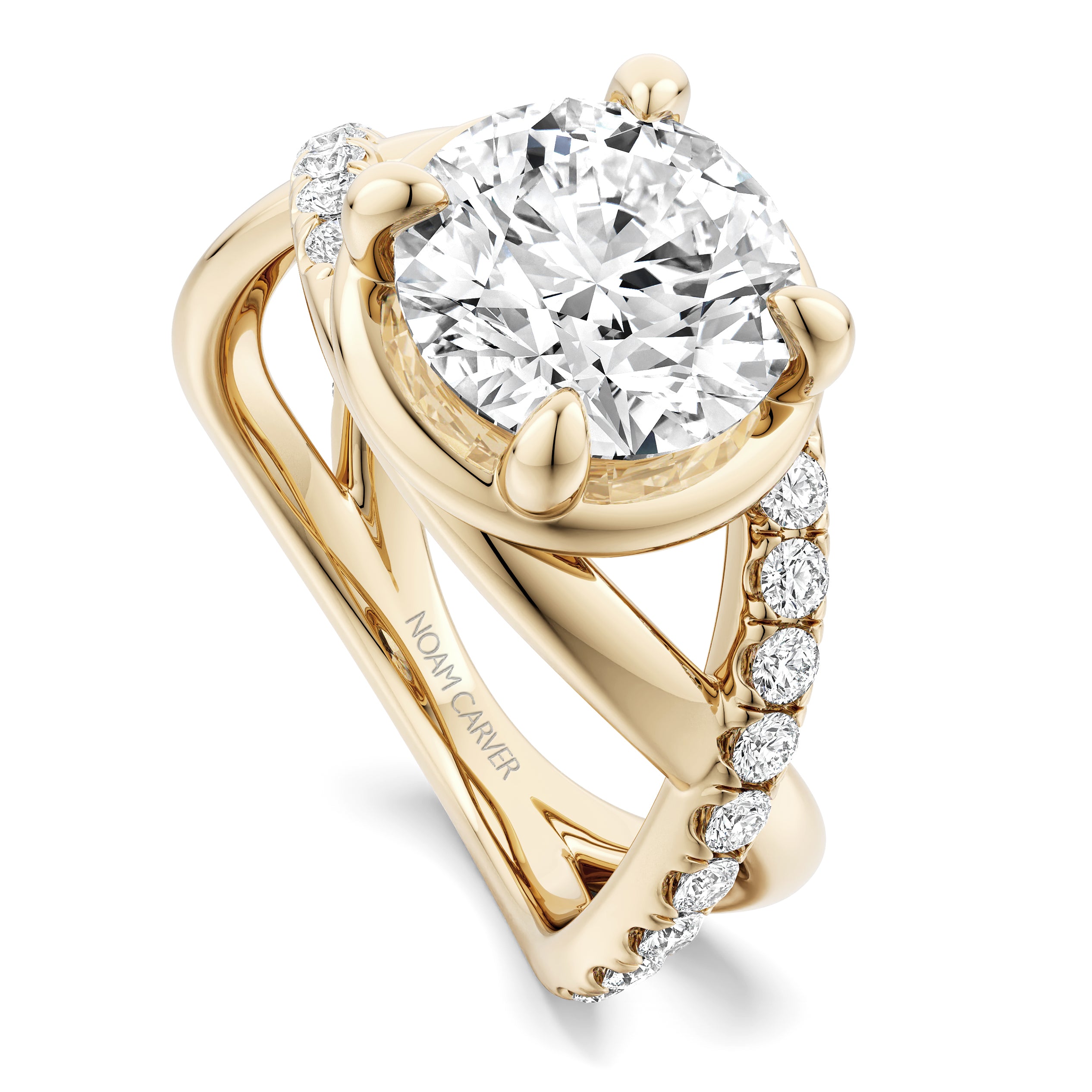 Noam Carver Diamond Engagement Ring